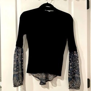 Veronica Beard, XS mixed media sweater